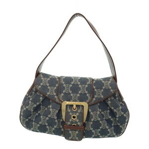 Celine Paris Macadam Semi Shoulder Bag